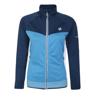 Dare 2B Dare 2B Dames/Dames Elation II Core Stretch Gerecycleerde Fleece (Niagra blauw/maanlicht denim)
