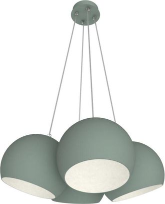 Lumicom Joe L&aacute;mpara De Techo X 4 Bicolor Mate