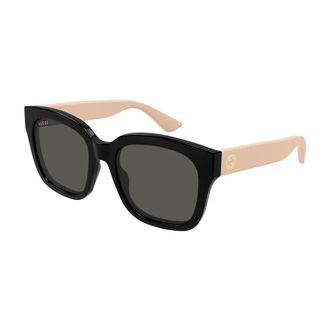 Gucci Sunglasses, unisex, Black, Size: 54 MM Oversized Sunglasses