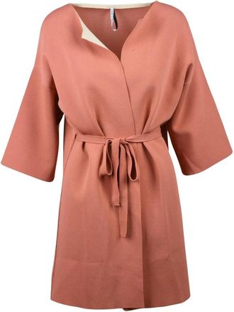 Liviana Conti Jassen, Dames, Roze, S, Lange Cardigan