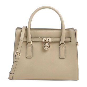 Michael Kors Dames, Tassen, Beige, Maat: ONE Size Zijde