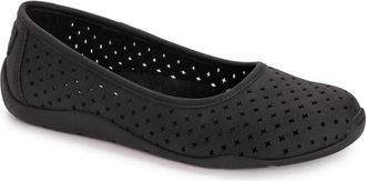 Muk Luks Solana Skimmer Flat in Black at Nordstrom Rack, Size 6.5