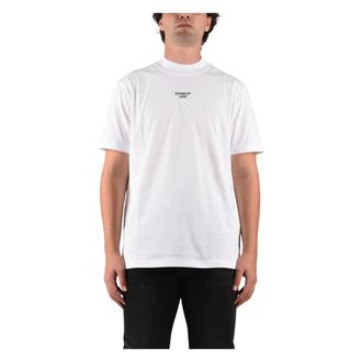 Dondup T-Shirt Girocollo - - Tops - Uomo - Bianco - L
