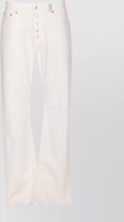 Alexander McQueen high waist 5 pockets belt loops trousers