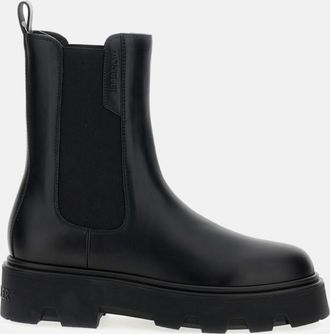 Moncler Black Ankle Boots