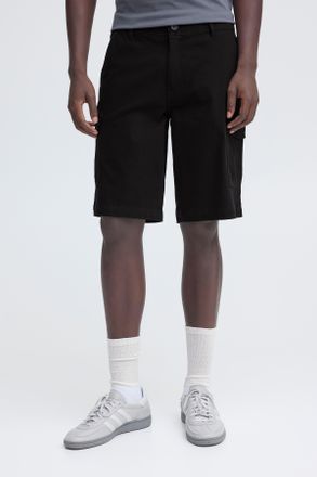 Blend Shorts BLEND BHMASON SLIM/REG CARGO SHORTS, Herren, Gr. XXL, N-Gr, schwarz beauty melange, Web, Obermaterial: 98% Baumwolle, 2% Elasthan, unifarben, r