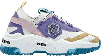 Philipp Plein Predator Low-Top Sneakers - Dames - Sneakers - Veelkleurig - 40 EU - Leer - Schoenen