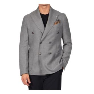Bharnaba Gks-607 Vigan Jas - Heren - Pakken - Grijs - Maat: 2XL Leer