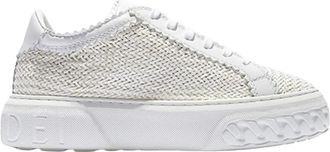 Casadei Hanoi Sneakers in Zwart - Dames - Sneakers - Wit - 39 EU - Schoenen