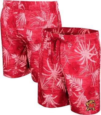 Colosseum Mens Colosseum Red Maryland Terrapins What Else is New Swim Shorts at Nordstrom, Size Large