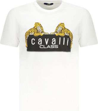 Cavalli Hombre, Camisetas, Blanco, Talla: 2XL