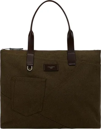 Dolce & Gabbana Green Adamo Large Tote