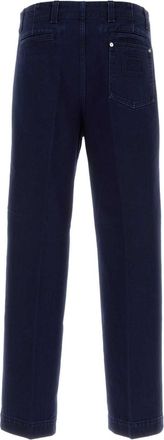 Gucci Mens Dark Blue Denim Jeans Bluemix Cottondomestic Buffalo