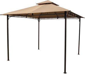 International Caravan Inc Square Vented Canopy Gazebo