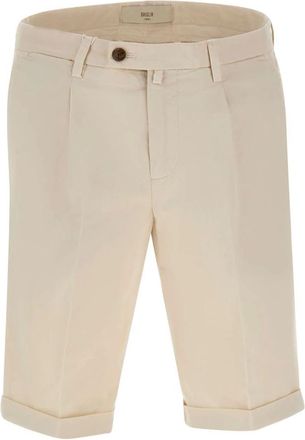 BRIGLIA 1949 Korte Broeken, Heren, Wit, 2Xl, Bg 101 Bermuda Shorts