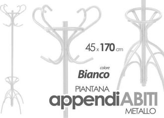 Trade Shop Trade Shop - Capa De Percha De Percha Hanger Metal Metal Modernotes 45x170cm 756689