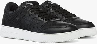 MCM Neo Terrain Lo Sneakers In Visetos Leather Mix