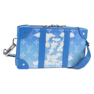 Louis Vuitton Pre-owned Vintage Monogram Canvas Schoudertas - Dames - Pre-owned - Blauw - Maat: ONE Size
