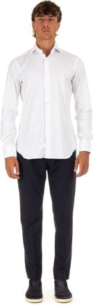 Barba Black Label Stretch Poplin Shirt