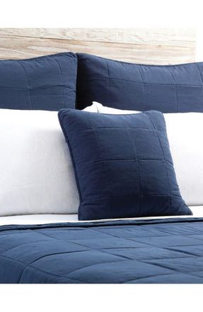 Pom Pom at Home Antwerp Cotton Coverlet in Navy at Nordstrom, Size Full