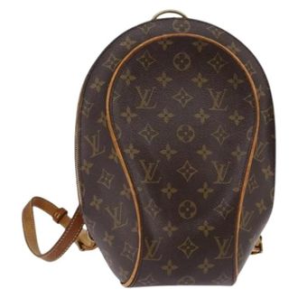 Louis Vuitton Pre-owned Backpacks, female, Brown, Size: ONE SIZE Pre-owned Canvas louis-vuitton-bags