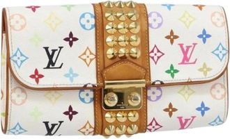 Louis Vuitton Pre-owned Canvas Clutch - Dames - Vintage Clutch - Veelkleurig - ONE Size - Vintage