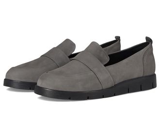 Rockport Ramone Womens Flat Shoes Grey Nubuck : 10.5 M (B), Leather
