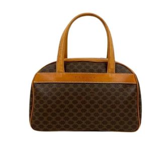 Celine Pre-owned Handbags, female, Brown, Size: ONE SIZE Pre-owned Vintage Leather Handbag