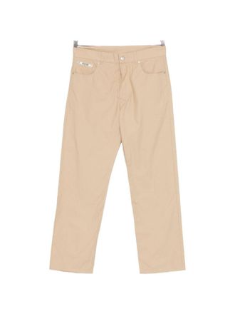 Moschino Straight-Leg Trousers In Silk And Nylon Blend