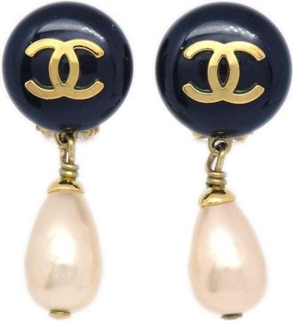 【華やぐアクセント♪】CHANEL シャネル 25C ブローチ ゴールド レザー×ゴールドで華やか♡】CHANEL ブローチ