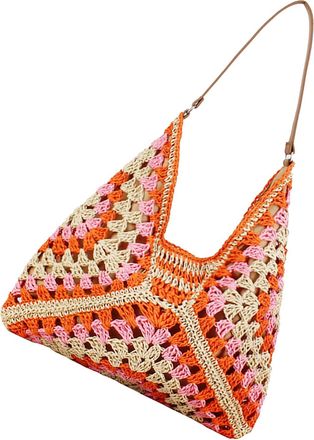 Generic Woven Handbag | Bohemian Straw Large Capacity Purses,Women Vacation Purses,for Home Desktop School Daily Offices Dating Outdoor Travel Work Walking Sh