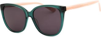 Anne Klein AK7085 310 Womens Sunglasses Green Size 57