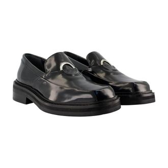 Sams&oslash;e & Sams&oslash;e Calfskin Leather Loafers - Black