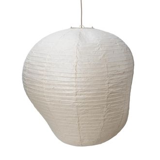 Ferm Living Kurbis Lampenschirm, H 80 x &Oslash; 75 cm, natur