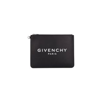 Givenchy Bags, male, Black, Size: ONE SIZE Logo Pouch Bag