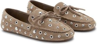 Mango Eyelet Loafer in Sand at Nordstrom, Size 10Us