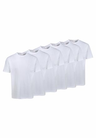 Fruit Of The Loom T-Shirt », sechs Stück in unterschiedlicher Farbkomination« Packung, 6er-Pack, 6 Stk. tlg. mit Rundhalsausschnitt