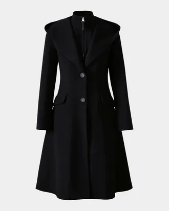 Mackage Gloria Wool Removable Bib Coat