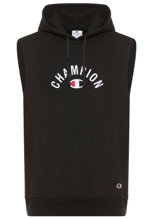 Champion Kapuzensweatshirt CHAMPION, Herren, Gr. S (44/46), schwarz (nbk), Obermaterial: 70% Baumwolle, 30% Polyester, Sweatshirts Kapuzensweatshirt