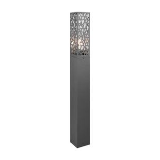 Trio Poste Alto Rectangular Exterior Cooper Antracita Ip44 Lighting