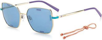 Missoni MMI 0057/S J5G/KU Womens Sunglasses Gold Size 54