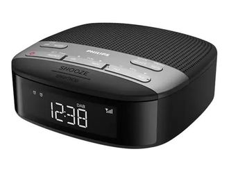 Philips Radio Reloj Despertador Doble Negro - Tar3505 Philips