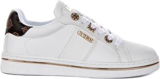 Guess Stew 4G Logo Sneaker - Dames - Sneakers - Wit - 38 EU - Schoenen