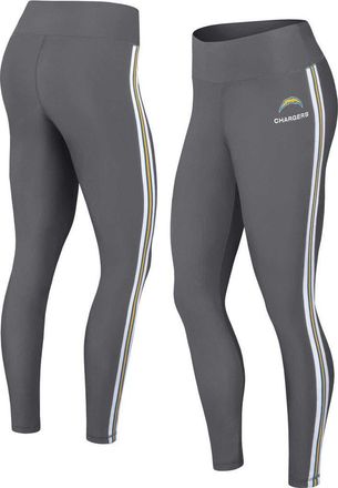 WEAR by Erin Andrews Womens WEAR by Erin Andrews Charcoal Los Angeles Chargers Color Block Leggings at Nordstrom, Size Xx-Large