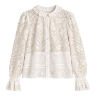 Antik Batik Antik Batik, Blouses, female, White, Size: S Carioca Blouse