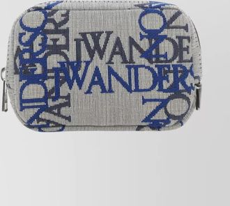 J.W.Anderson na embroidered fabric beauty case