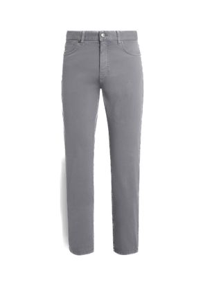 Ermenegildo Zegna Roccia Light Grey Comfort Jeans