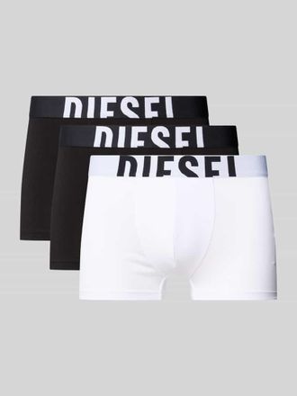 Diesel Trunks mit elastischem Bund im 3er-Pack in Black, Größe XXL