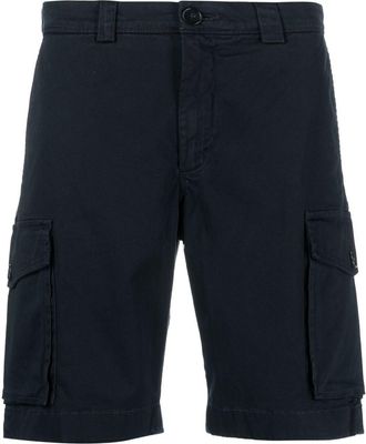 Woolrich side cargo-pocket shorts - men - Cotton/Cotton/Spandex/Elastane - 29 - Blue