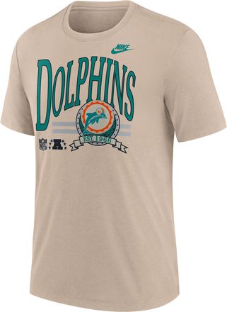 Nike Miami Dolphins Rewind Nike Mens NFL T-Shirt in Brown | NJFD05Y9PV-KCB